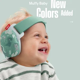 Because little ones deserve options too! ☺️ Our Muffy Baby earmuffs are now available in new colours across EU markets!

Ps: more regions coming soon 👀