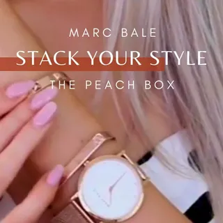 One watch, endless possibilities. 
Pair it with our bangles for a chic or casual vibe. Stack it up and express yourself! 

#marcbaleofficial #thepeachbox
#fashionwatch #banglestyle #chicaccessories #f