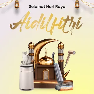 Balik kampung or hosting at home? Either way, keep your space pristine effortlessly. From managing pet dander with our air purifier to ensuring a spotless floor after the feast, Dreame Singapore got y