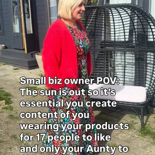 Who can relate!? 😆 Content creation can be a slog and it tends to be the simplest versions that get the most interactions, what a mind game that is 😆🤣