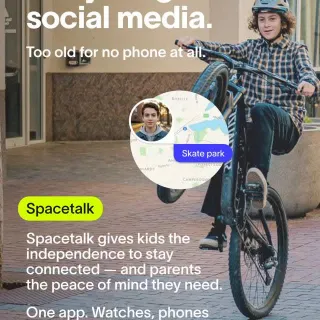 With new limits on social media for under-16s, staying connected still matters especially for teens navigating independence.

Spacetalk helps teens stay in touch with friends and family safely, while 