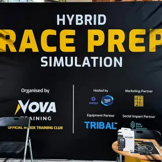A day with Amazfit at Hybrid Race Prep Simulation! @novatraining.bishan 
.
.
#hyrox #amazfit #TrainRecoverEvolve