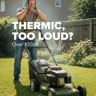 🌿 DITCH THE NOISE. GO ELECTRIC.

🎧 Did you know? 100dB is 10 TIMES louder than 90dB. That’s the huge difference between a loud petrol mower and a quiet electric one! 😮

It multiplies. Your ears feel i