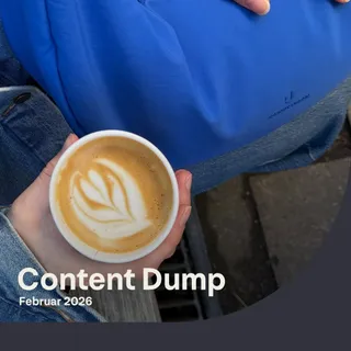 Februar Content Dump 📸

2) Man sieht sie nicht, oder?
3) Man kann nie genug Taschen haben 🙂‍↔️
4) coworking 💻
5) GaLiGrü vom Social-Team 🫶
6) Erstmal checken, ob die Kamera an war
7) PS: Er durfte den