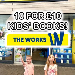 AD £10 well spent 📚✨

10 books for £10 at @theworksstores + a few craft bits = hours of easy entertainment 🙌

Letting them pick their own books made it even more fun 💛

#theworks #kidsbooks #booksale 