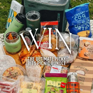 WIN the ultimate picky bits picnic bundle! ☀️

We’re giving one lucky winner the ultimate picky bits bundle: a set of 5 Thermos products paired with a £50 M&S gift card to stock up on your favourites.