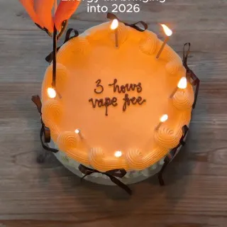 Proud. blow those candles out baby, you deserve it 🎂