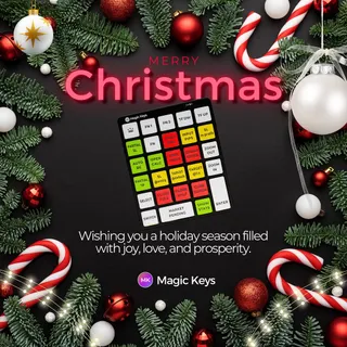 🎄 Merry Christmas from Magic Keys! 🎁

We hope your Christmas is filled with joy, success, and plenty of festive cheer. 🎅📈

Thank you for making Magic Keys a part of your trading journey. Here’s to eve