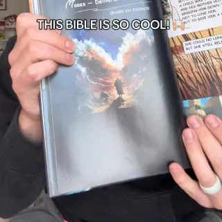 Would Your Kids Read A Bible Like This?✝️ #bible #comic #jesus #christ