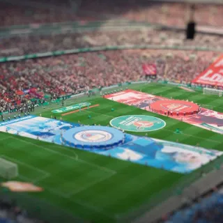 Take a look at this #CarabaoCupFinal time-lapse 😍 #CarabaoCup