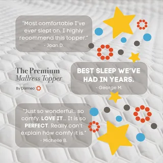 🌟 Our 2,700+ raving reviews speak for themselves 🌟 With our Black Friday deals in full swing, now's the perfect time to make your move and start getting the best sleep of your life 😴💤

#MattressTopper