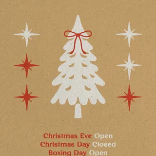 This week we are closed only on Christmas Day. The Taproom bar, street food vendors and farm shop will be open as usual on Christmas Eve & Boxing Day.