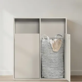 Stylisch sortiert - jetzt auch in Greige 🧺 Der Wäschehüter ist die moderne Lösung, um Schmutzwäsche stilvoll zu sortieren und zu verstecken. Ein echtere Game Changer zuhause!

Wie bewahrst du deine Sc