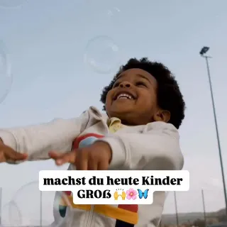 und ich hör nicht auf, bis jedes Kind checkt, wie WUNDERVOLL es ist 🥹🦋❤️ 

PS: achtung, Ohrwurm Alaaaarm 🐭🚨
wer fühlt den Song genau so wie ich?