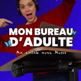 Les filles, j’exagère rarement quand je parle d’un produit… mais là, ce bureau je l’utilise vraiment tous les jours. 🦋🦋🦋

Petit espace, dos capricieux, besoin d’avoir mon ordi + mon carnet sous la mai