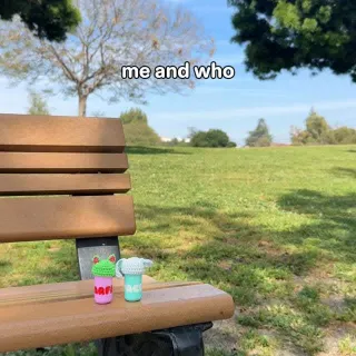 tag someone u wish was sitting on a bench with u rn 🫰