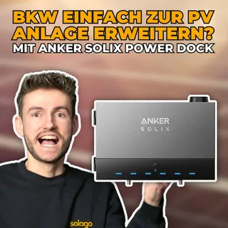 Anker Solix Power Dock erklärt ⚡ Mach dein Balkonkraftwerk zur PV-Anlage!

Mach mehr aus deinem Balkonkraftwerk! Mit dem Anker Solix Power Dock kannst du bis zu 4 Solarbänke kombinieren und dein Setup