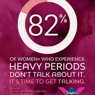 To all the women+ experiencing heavy periods - you are not alone. ​

Let’s end suffering in silence! Share a heavy period story in the comments below 👇💜