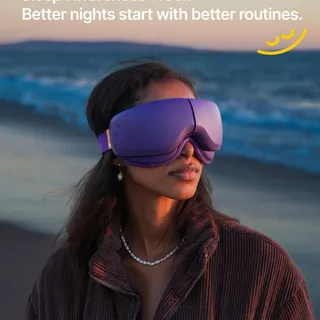 The @renpho x @headspace Eyeris Zen pairs gentle massage with guided audio, designed to help you unwind the day ☁️
 
33% saw an increase in sleep quality in 30 days* 💤
 
Better nights await. 
 
*heads