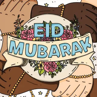 Wir wünschen euch ein schönes Fastenbrechen und ein wundervolles Eid Fest, voller Freude, Liebe und ganz viel Süßem!
Genießt die Zeit mit euren Liebsten🩷✨🍭

Art by @shayma.als